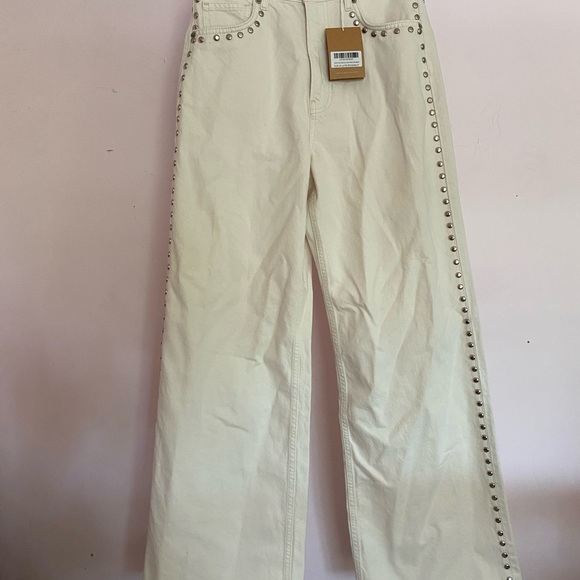 Reformation Cary High Rise Slouchy Wide Leg Jeans - Picture 2 of 7